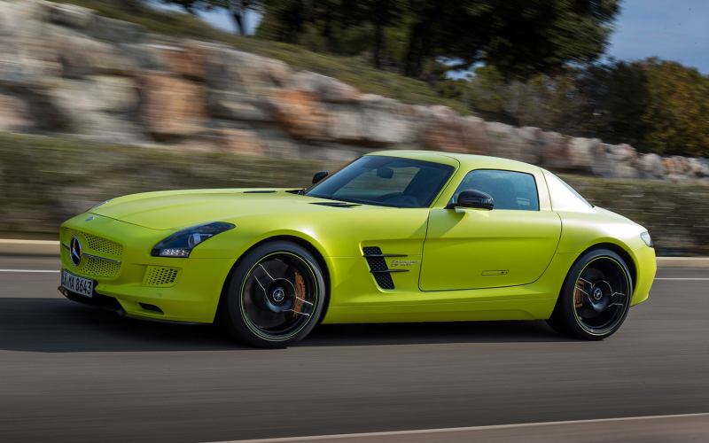 2014 Mercedes-Benz SLS AMG Electric Drive Photos and Info