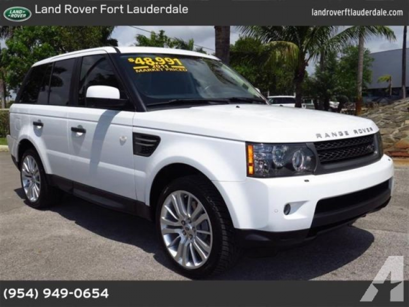 2011 Land Rover Range Rover Sport for sale in Pompano Beach, Florida