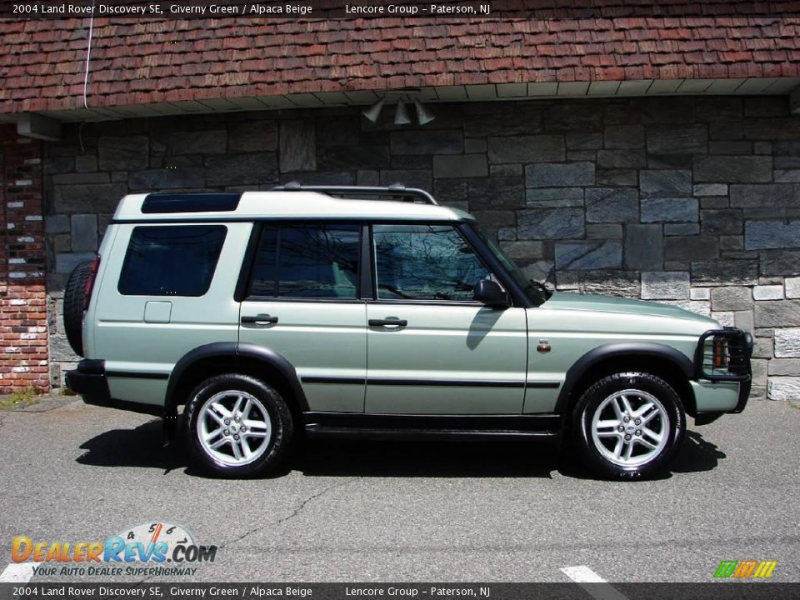 2004 Land Rover Discovery SE Giverny Green / Alpaca Beige Photo #6