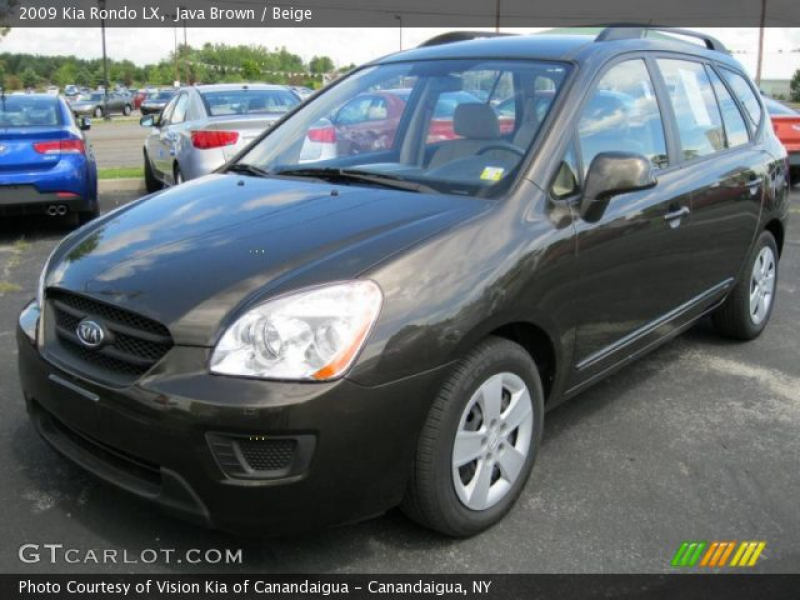 2009 Kia Rondo LX in Java Brown. Click to see large photo.
