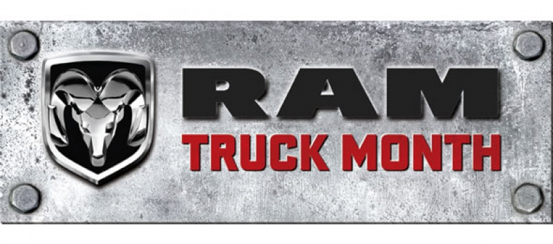 March is the Dodge RAM TRUCK MONTH!