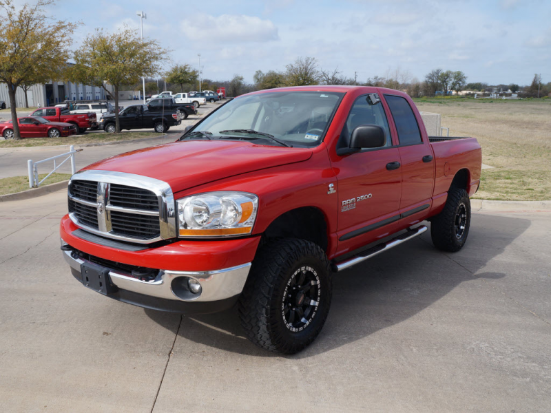 TDY Sales - 2006 Dodge Ram 2500 in Red. With 91,310 miles SLT 4x4 Nav ...