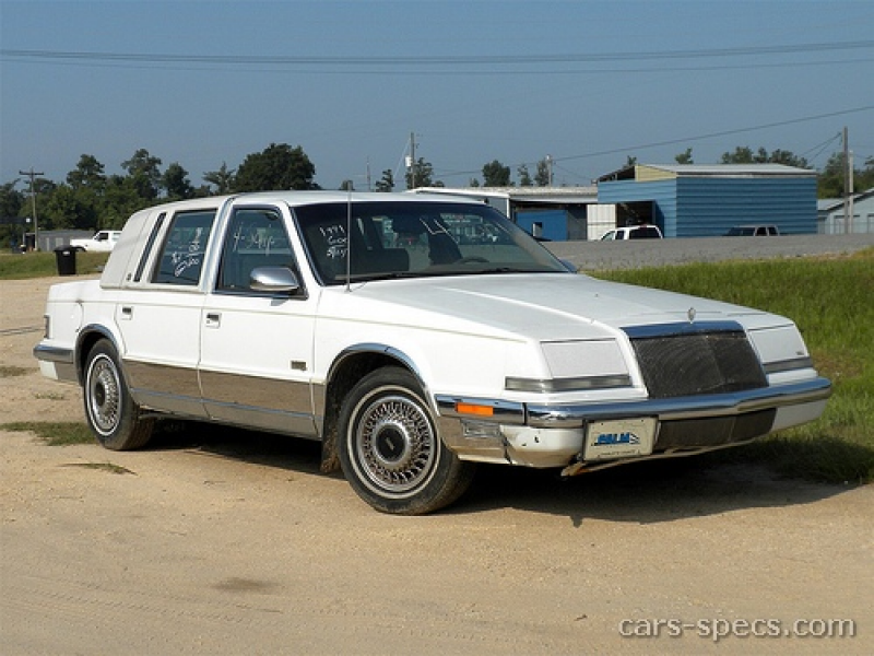 1991 Chrysler Imperial Base Sedan 3.8L V6 4-speed Automatic