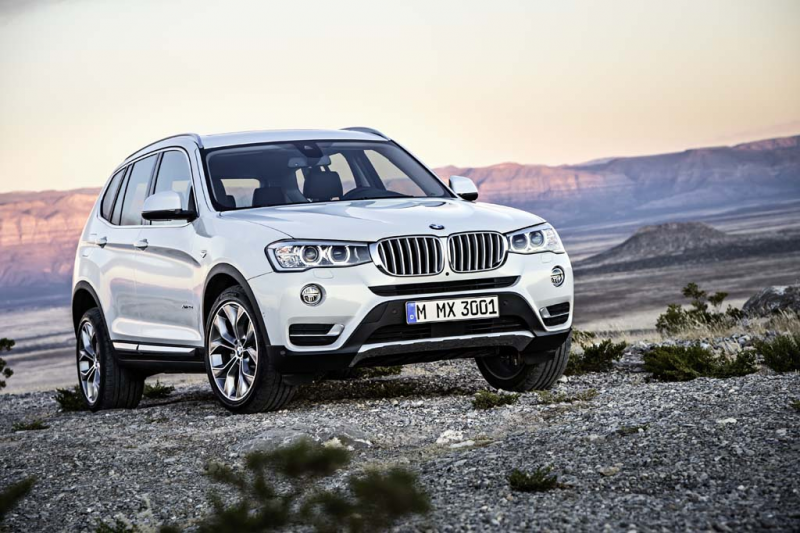 BMW brings the 2015 X3 to Chicago for its debut.