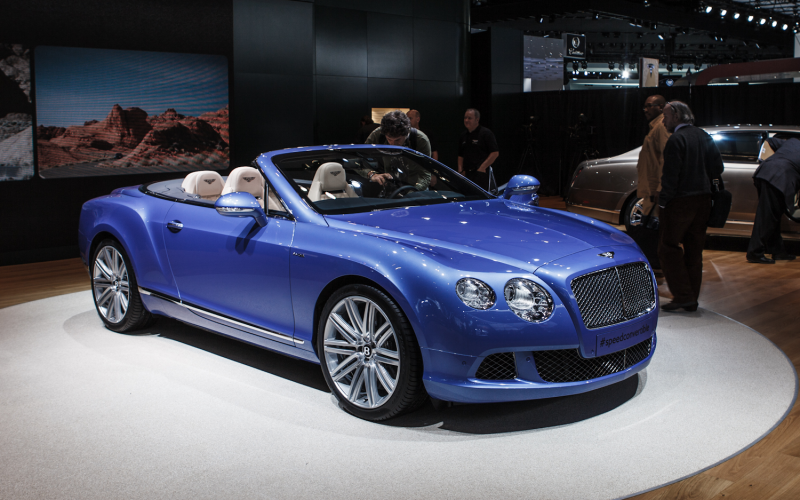 2013 Bentley Continental Gt Speed Front Three Quarters