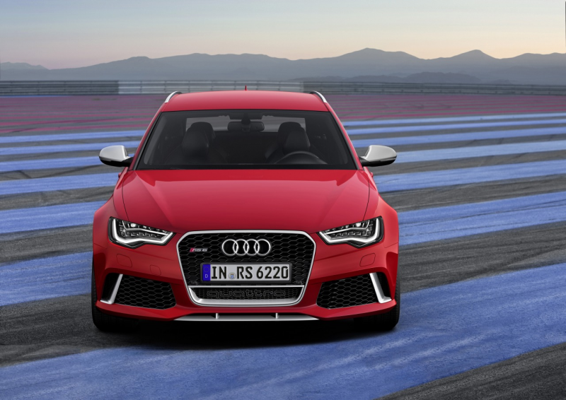 Audi RS6 facelift - rode furie