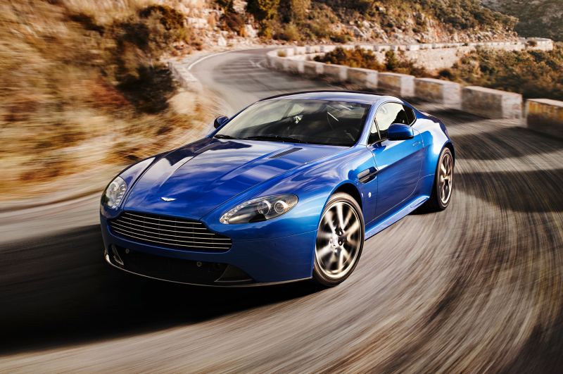 2014 Aston Martin V8 Vantage S Three Quarters In Motion Drivers Front ...