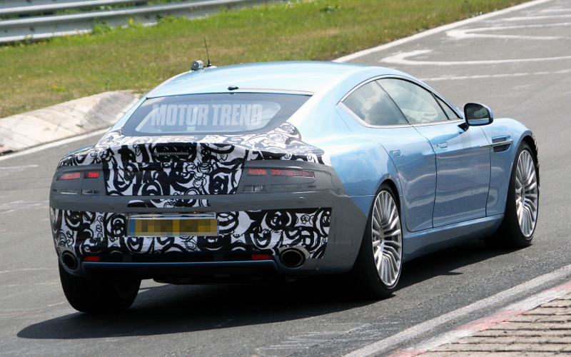 Spied! Aston Martin Rapide S Makes Appearance on the ‘Ring Photo ...
