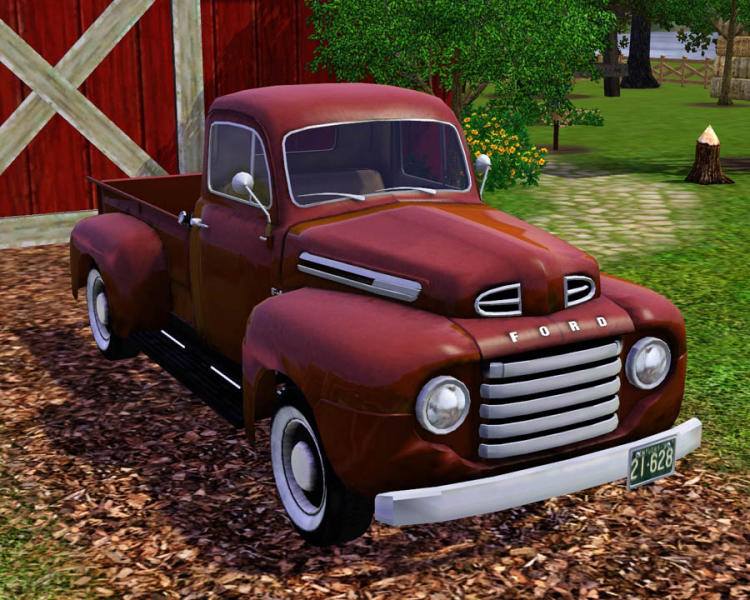 1950 Ford F1 Pickup for Sims 3