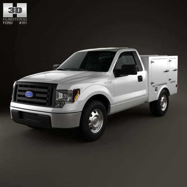 3D model of Ford F-150 6 Series WB 2011