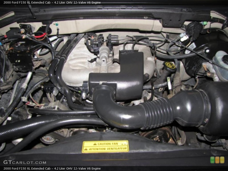 Liter OHV 12-Valve V6 Engine on the 2000 Ford F150 XL Extended Cab