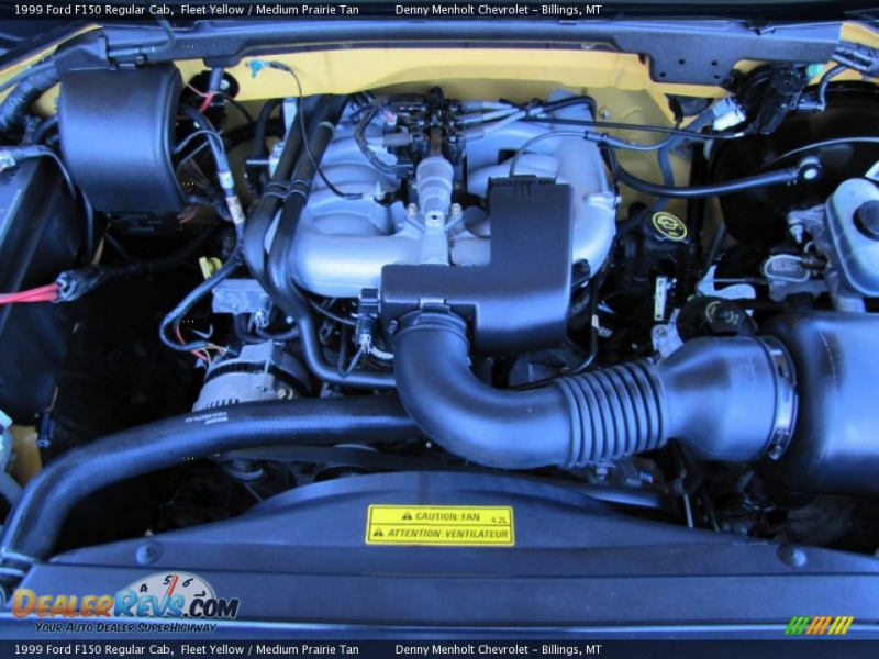 1999 Ford F150 Regular Cab 4.2 Liter OHV 12-Valve V6 Engine Photo #17