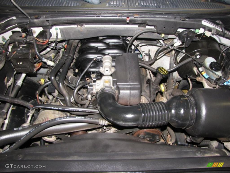 2002 Ford F150 XLT SuperCab 4.2 Liter OHV 12V Essex V6 Engine Photo ...