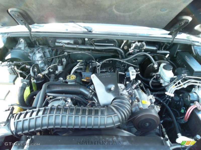 2000 Ford Ranger XLT SuperCab 4x4 4.0 Liter OHV 12 Valve V6 Engine ...