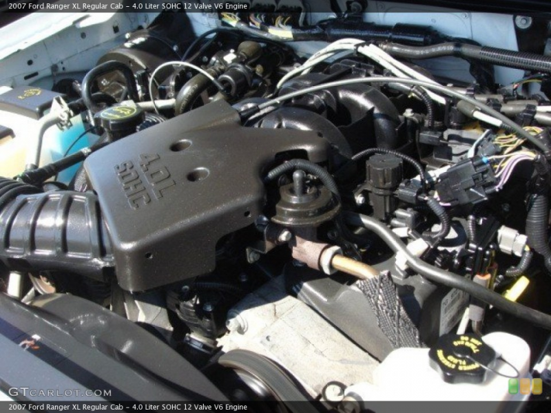 Liter SOHC 12 Valve V6 Engine on the 2007 Ford Ranger FX4 SuperCab ...