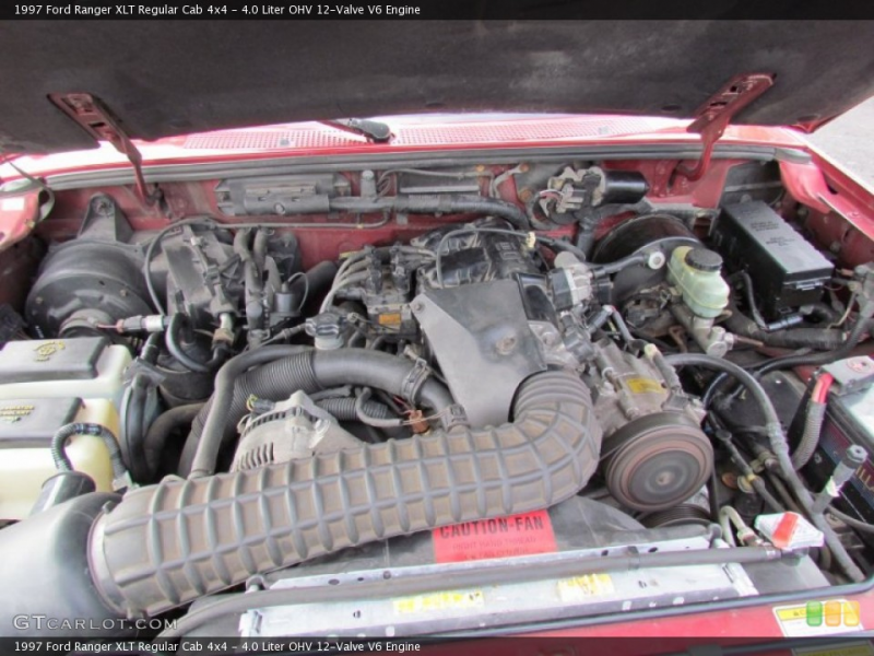 Liter OHV 12-Valve V6 Engine on the 1997 Ford Ranger XL Extended ...