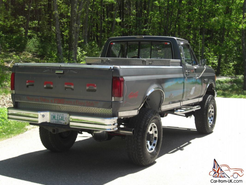 1987 Ford F-350 6.9L diesel 5 speed 4x4 immaculate show truck dump bed ...
