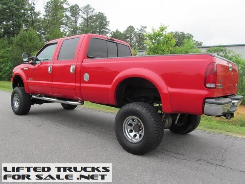 2001 Ford F-250 Diesel Super Duty Lariat Lifted Truck