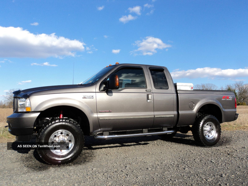 2003 Ford F250 Powerstroke Diesel Fx4 Ext Cab 4x4 $16900 / Offer F-250 ...