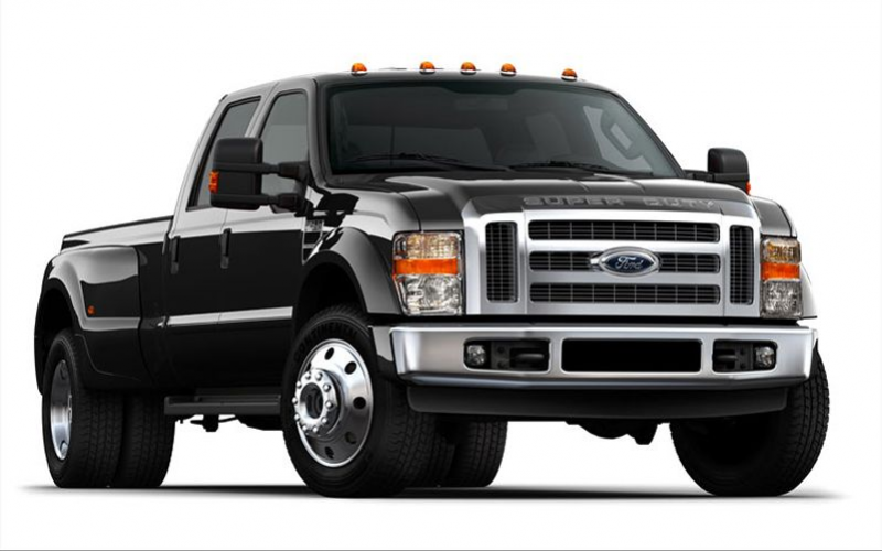 2010 Ford F 450 Xlt Black Front View
