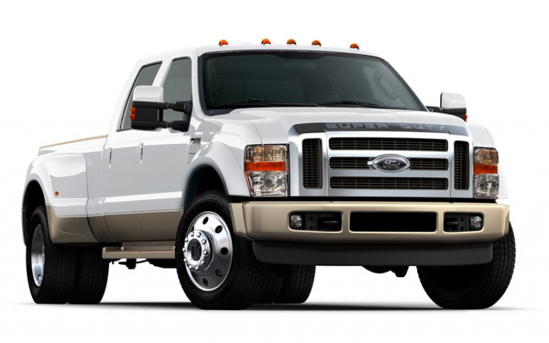 2010 Ford F 450 King Ranch White Front View