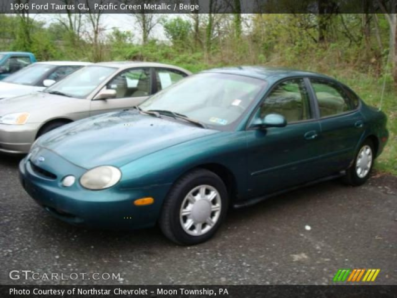 1996 Ford Taurus GL in Pacific Green Metallic. Click to see large ...
