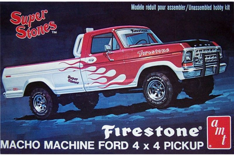 AMT 1978 Firstone Ford Pickup model kit 1/25
