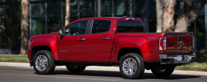 2016 GMC Canyon SLE and SLT models will get the option ($3,730) of the ...