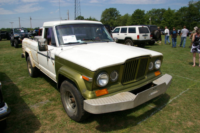 1981 Jeep J-10 Pickup Truck With Retro Gladiator Grill