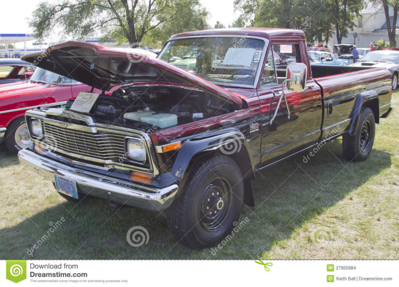 MARION, WI - SEPTEMBER 16: 1980 Jeep J-20 Truck at the 3rd Annual Not ...