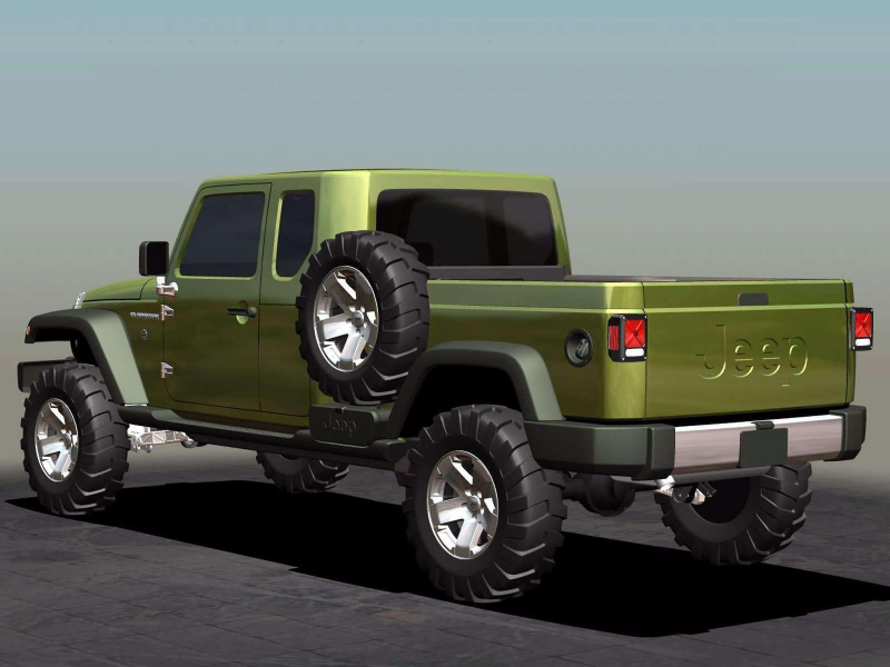 2005 JEEP Gladiator Concept car pictures download