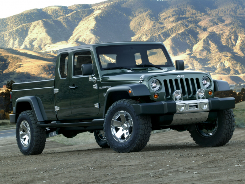 2006 Jeep Gladiator Concept offroad 4x4 truck wallpaper background