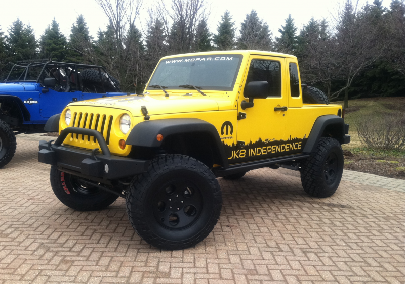 Wrangler Pickup is a Go! Jeep to Offer JK-8 Conversion Kit for the ...